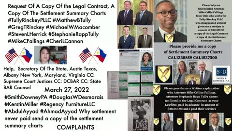 Austin Texas / Mike C. Fallings / Smith Downey PA / Douglas W. Desmarais / DCBAR