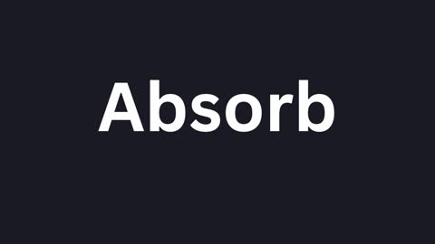 How to Pronounce "Absorb"