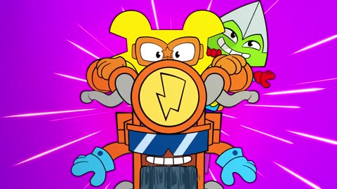 SUPERTHINGS EPISODE ⚡Mischief on the Spike Roller⚡ Cartoons SERIES for Kids