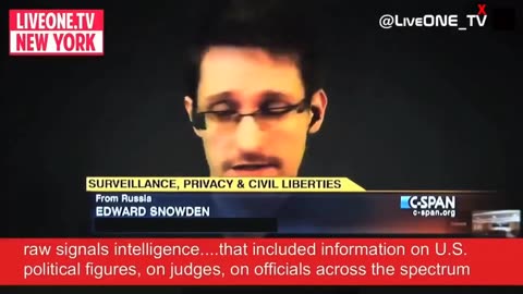 Edward Snowden: Israel Has Access to American's Private Records