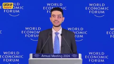 NEW WEF PARTICIPANT CRASHES 2024 DAVOS MEETING