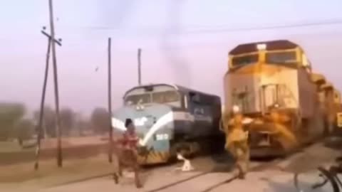 They were so close to hitting train