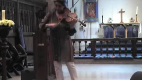 Bach, Gigue, Cello suite n.3 BWV 1009, viola. Monica Cuneo, viola