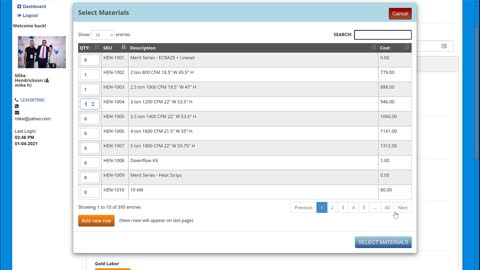 Estimating for a Profit in a Small Business