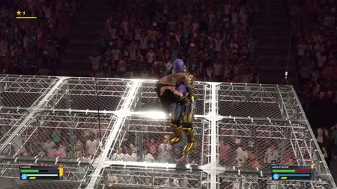WWE 2K23: Thanos VS The Undertaker - Hell in a Cell Match