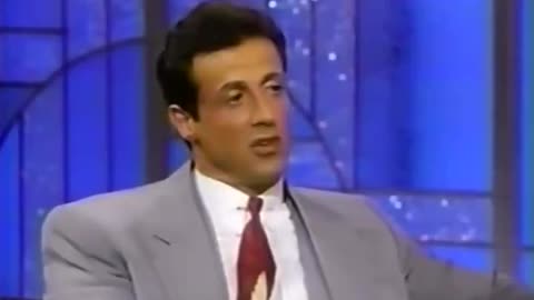 Sylvester Stallone gets philosophical in 1990 interview