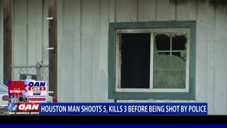 Houston man sets fire and shoots at residents, killed by police