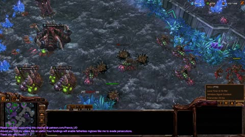 starcraft2 one of my earlier matches, zerg v terran lost to battlecruisers