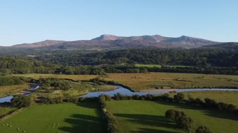 Snowdonia natural park beauty