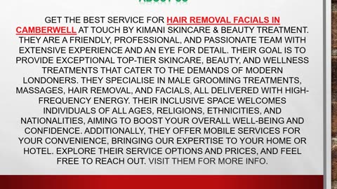 Best service for Hair Removal in Camberwell