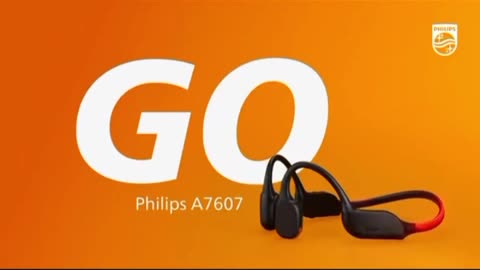 PHILIPS GO A7607 Open-Ear Bone Conduction Bluetooth Headphones