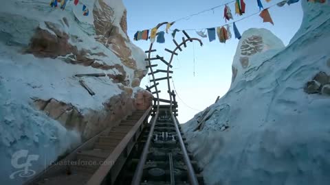 Expedition Everest front seat on-ride 4K POV @60fps Disney Animal Kingdom