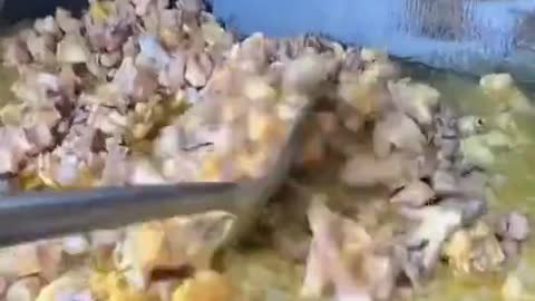 Indian chicken recipe from JCB work
