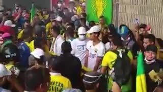 Video: Féretro con el cuerpo de hincha asesinado