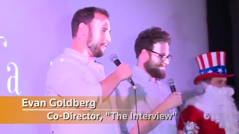 “The Interview” co-Star, filmmaker, make surprise visit to midnight screening