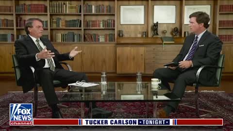 President Of Brazil Talks To Tucker Carlson About Why He Didn’t Get The COVID Vaccine