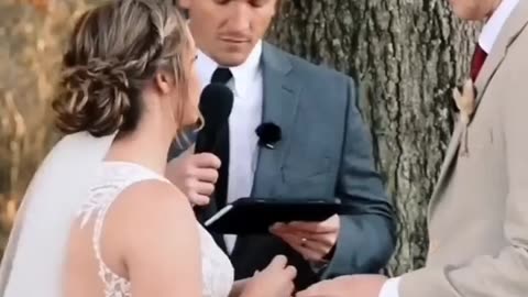 You won't believe what this bride did on her wedding! 😨❤️🥺