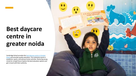 Best daycare centre in greater noida