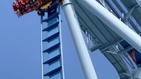 SCARY ROLLER COASTER DROPS 😱😱