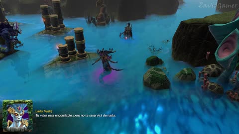 Warcraft 3 Reforged Campaña Centinelas El terror de las mareas (Sin gameplay)