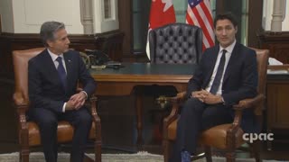 Canada: PM Justin Trudeau meets with U.S. Secretary of State Antony Blinken in Ottawa – October 27, 2022