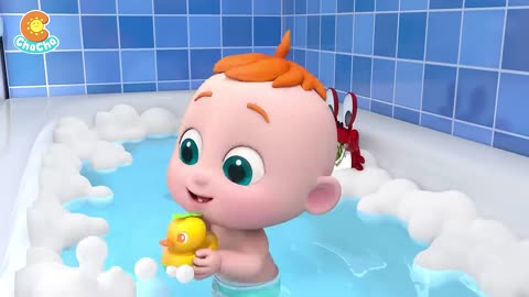 Bath Song _ Let's Take a Bath _ Fun Bath Time Song _ Baby ChaCha Nursery Rhymes for Toddlers