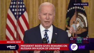 Biden: "For weeks, we have been warning this would happen, and now it's unfolding largely as we predicted."