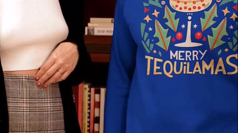 Festive Fun: Merry Tequilamas Sweatshirt! #bebold #fashion #styleempowerment