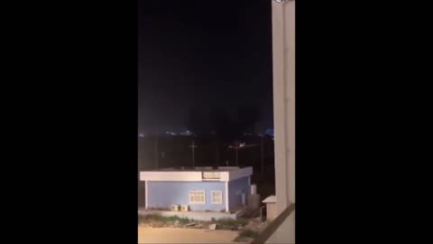 Dozens Of Explosions Rock The City Erbil Six Ballistic Missiles Hit The US Base Near Erbil Airport.