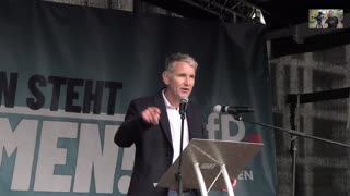 Rede von Björn Höcke (AfD) in Erfurt am 28.10.2023