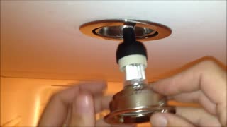 How To Replace A 240 Volt Halogen Downlight Globe