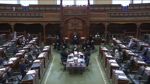 MPP Nicholls Members 2nd Question at Queens Park 24 Feb 2022 re UK Vaccines