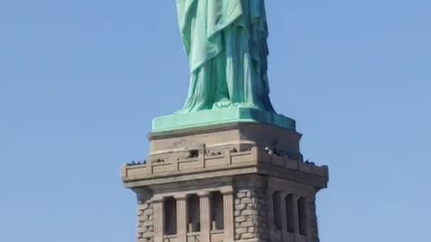 Statue of Liberty (She is not wearing #Shorts)