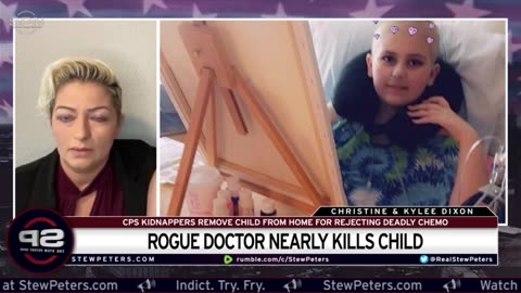 Rogue Doctor Nearly Kills Child With Toxic Chemo: CPS Kidnappers TARGET Mom Over Natural Remedies