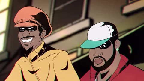 Outkast - Two Dope Boyz In a Cadillac (Animated Music Video)