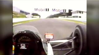 Ayrton Senna on board - Suzuka Circuit - ano desconhecido