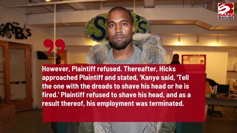 Kanye West Faces Racial Discrimination Allegations.