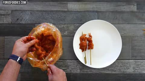 Asian Chicken Skewers - So So Delicious