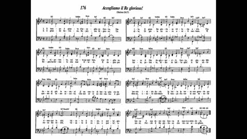 Accogliamo il Re glorioso! (canzone 176 da Cantate lodi a Geova)