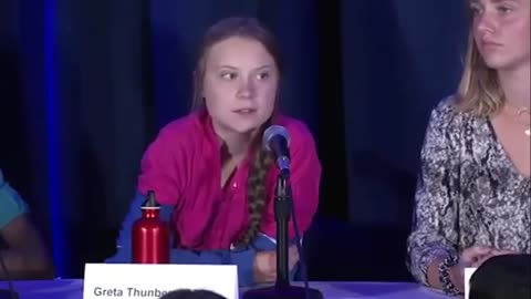 The real Greta Thunberg without her script