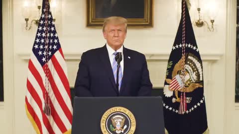 President Trump Addresses Nation After Capitol Hill Storm | DELETED TWITTER VIDEO