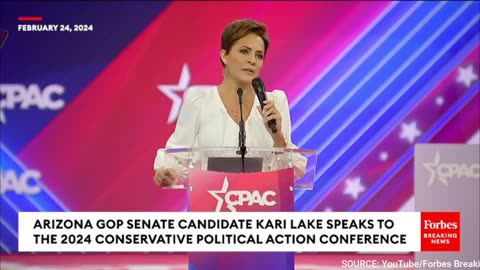 Kari Lake BRINGS DOWN THE HOUSE At CPAC With Pro-America, Pro-Trump Message