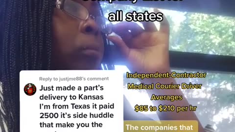 Medical Courier Side Hustle