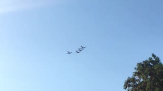 P-47 Flyover July 4th, 2021