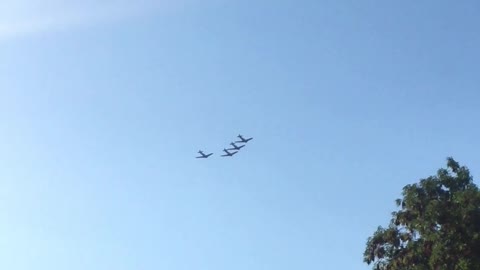 P-47 Flyover July 4th, 2021