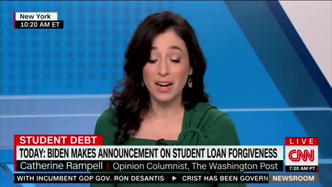 CNN Commentator Criticizes Biden's Plan To Cancel Student Loan Debt