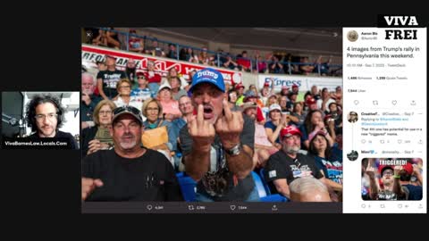 THEY WERE GIVING THE FINGER AT A TRUMP RALLY??? OMG!!! Viva Clip