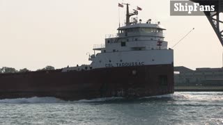 CSL Tadoussac 729ft 222m Bulk Carrier Cargo Ship In Great Lakes