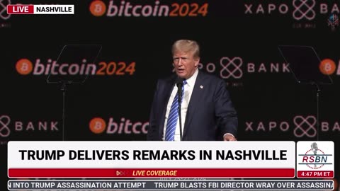 Trump at Bitcoin conference: I will be the pro-innovation and pro-Bitcoin president