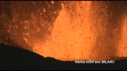 Volcano Eruption Lava Explosion Sounds ASMR Noises of Melting Rocks Hot Molten Crackling Trigger .zz